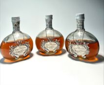 Three bottles of Whyte & Mackay blended Scotch Whisky, each boxed, issued for the marriage of