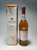 A bottle of Glenmorangie Highland Single Malt Scotch Whisky, “ Midwinter Night’s Dram,” limited