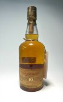 A bottle of Glenkinchie Lowland Single Malt Scotch Whisky, aged 10 years, distilled at the