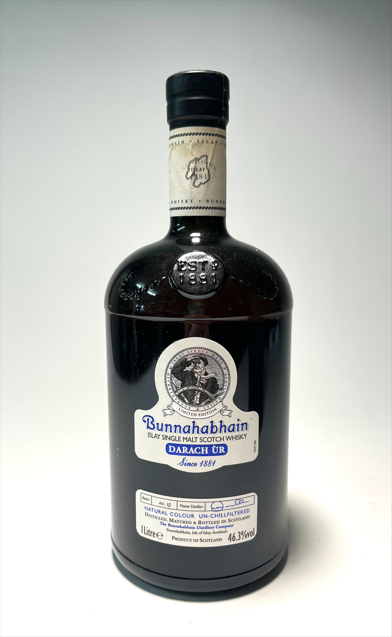 A bottle of Bunnahabhain Islay Single Malt Scotch whisky Darach Ur, The Bunnahabhain Distillery - Image 2 of 2