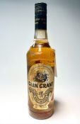 A bottle of Glen Grant Highland Malt Scotch Whisky, distilled by Glen Grant Distillery Company,