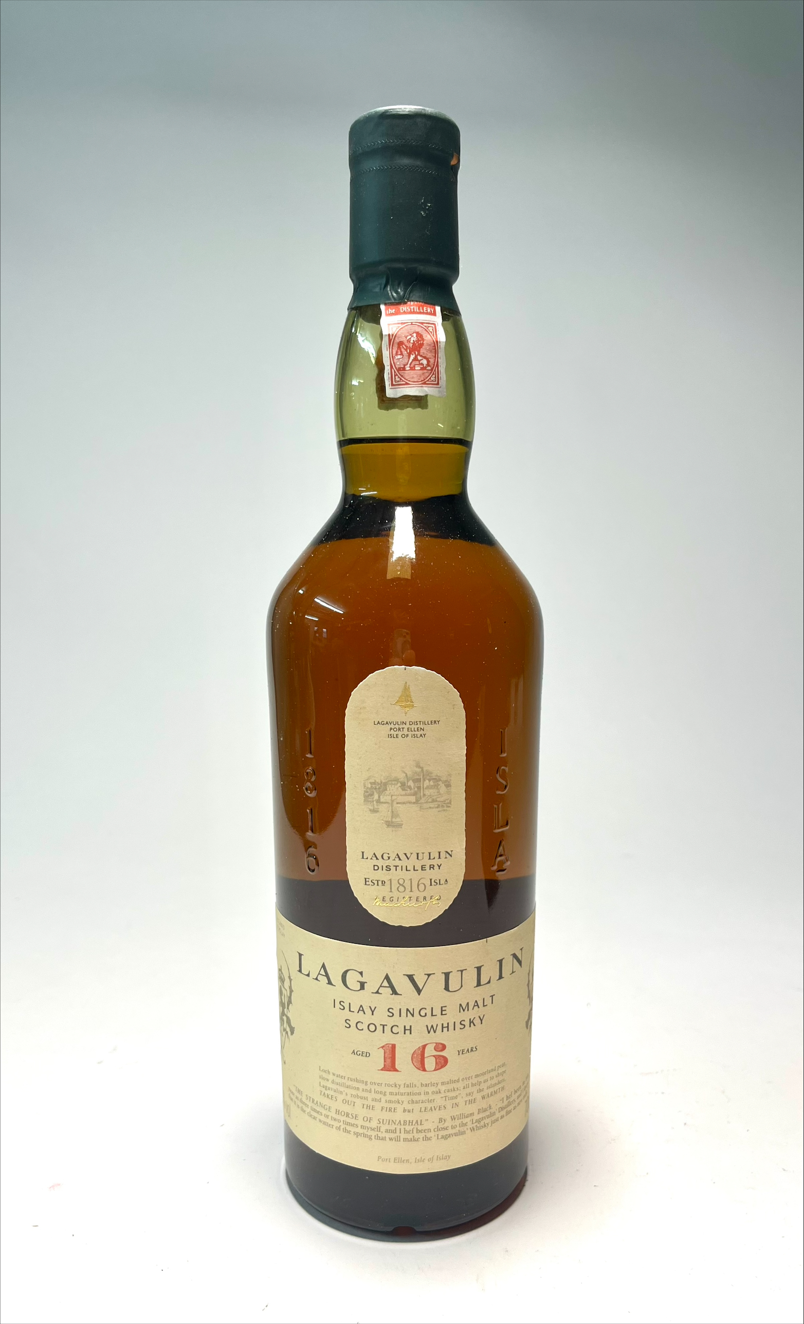 A bottle of Lagavulin Islay Single Malt Scotch Whisky (Lagavulin Distillery est. 1816), aged 16 - Image 2 of 2