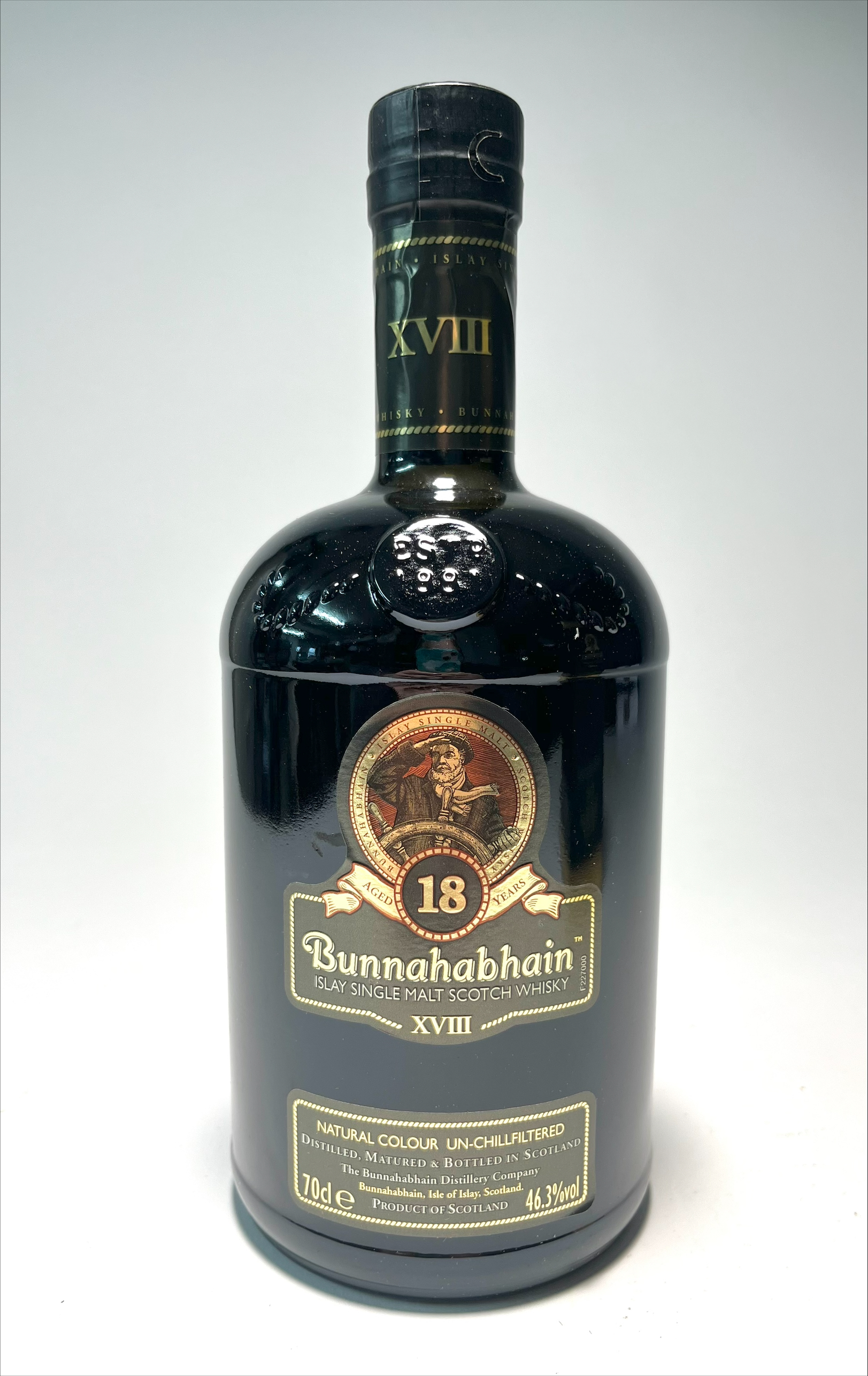 A bottle of Bunnahabhain Islay Single Malt Scotch Whisky XVIII, The Bunnahabhain Distillery - Image 2 of 2