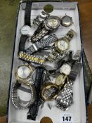 Collection of various modern watches including Orlando (14).