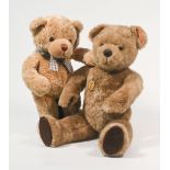 Two Teddy Bears, one 'Winkin Blinkin' by Gund incorporated and one Little Folk Tiverton Bear,