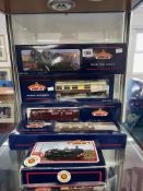Collection of Bachmann 00 gauge railway models. 30 boxed models, including locomotives, carriages