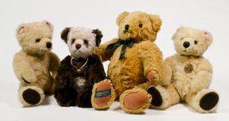 Collection of four Bears to include two Little Folk Tiverton Bears, one LJ 2000 Teddy Bear, one