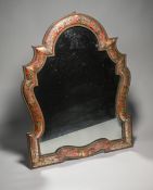 A 19th century French Boulle mirror, approx. 82cm x 64cm