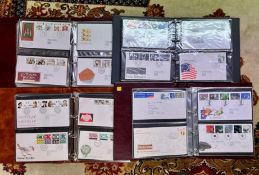 A large collection of 20th century stamps and stamp collector books to include; 8 Royal Mail first
