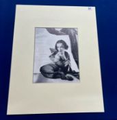 After Paul Tanqueray (1905-1991) Virginia McKenna, A photographic print, titled on reverse, 44cm x