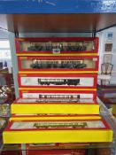Collection of Hornby 00 gauge models. 32 boxed items including locomotives, carriages and rolling