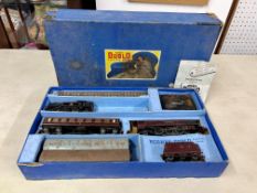 Horny Dublo Passenger Train 'Duchess Of Atholl' boxed together with accessories, wagons etc.