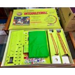 The New Subbuteo International Table Soccer vintage board game, including scale self balancing