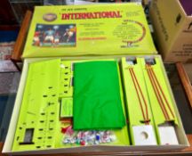 The New Subbuteo International Table Soccer vintage board game, including scale self balancing