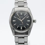 Rolex, a 1950's gents Oyster Precision manual wind stainless steel wristwatch, Oyster 'Rivet', on