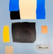 Phil Johns (British Contemporary) oil on canvas 'Watershed 3', signed and labeled