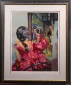 Robert Lenkiewicz (1941-2002), The Painter with Anna - Rear View - Project 18, signed edition print,