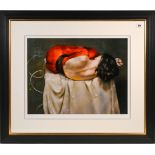 Robert Lenkiewicz (1941-2002) 'Esther rear View' signed limited edition print 200/250, also signed