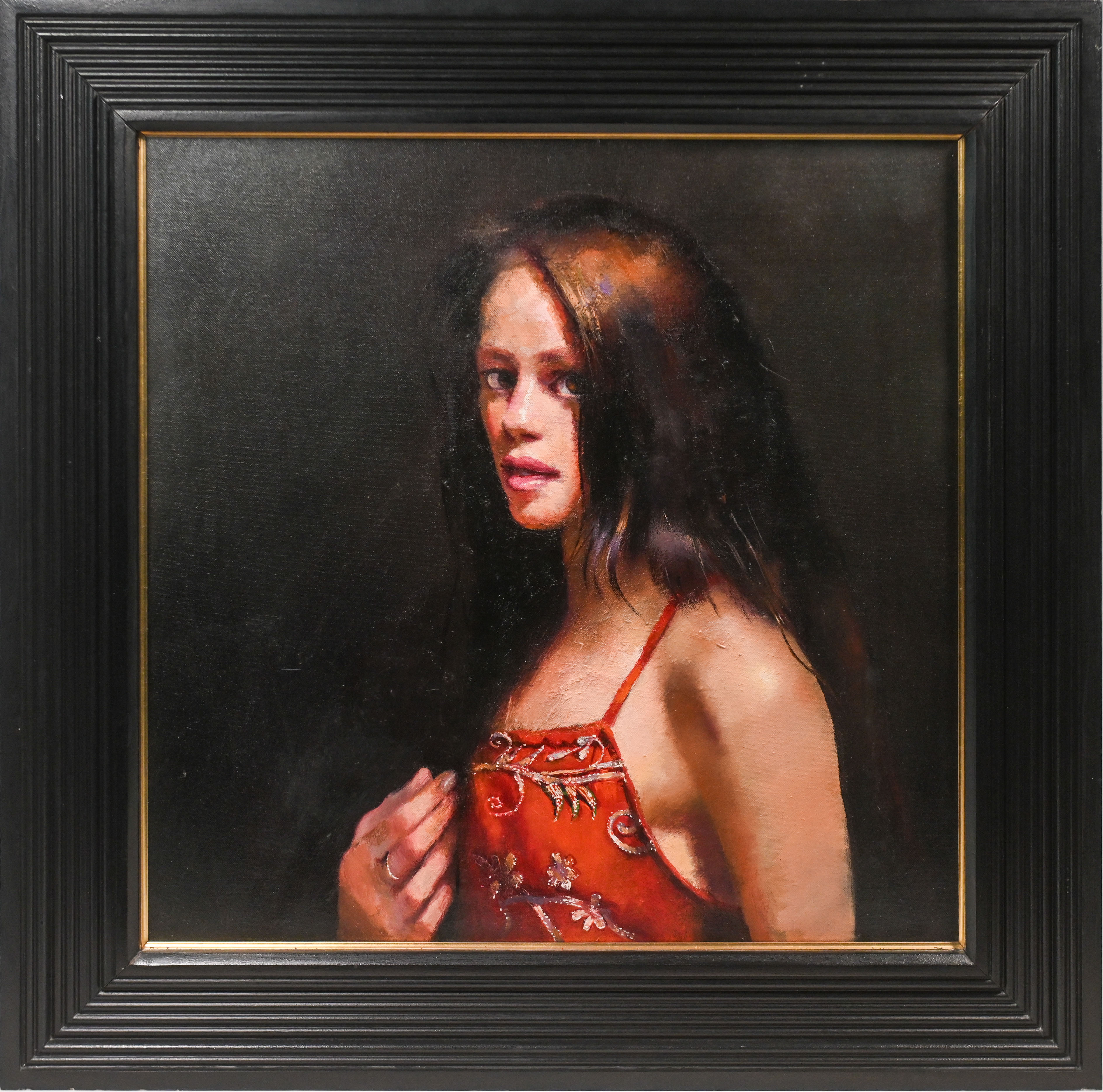 Robert Lenkiewicz (1941-2002) oil on canvas, signed twice and titled on reverse