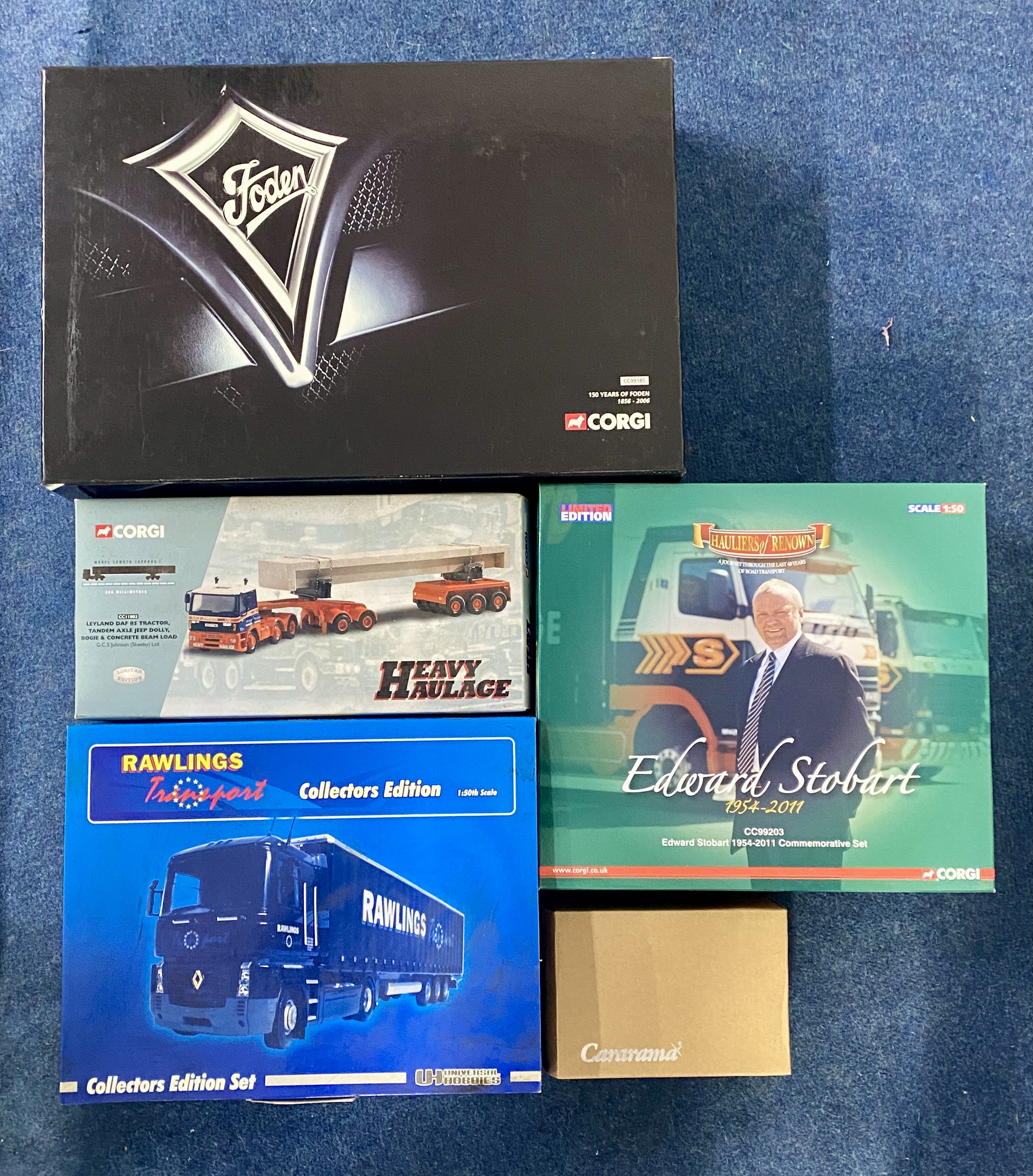 Collection of 9 haulage truck related items boxed, to include Corgi Hauliers of Renown Eddie Stobart - Image 2 of 4