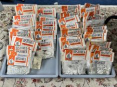 A vast collection of Historex plastic bag sets 151 full sets and eighteen bags of miscellaneous