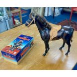 Mechanical Planet Robot by HAHA TOY Shanghai China MS-430 together with Horse (Sindy)