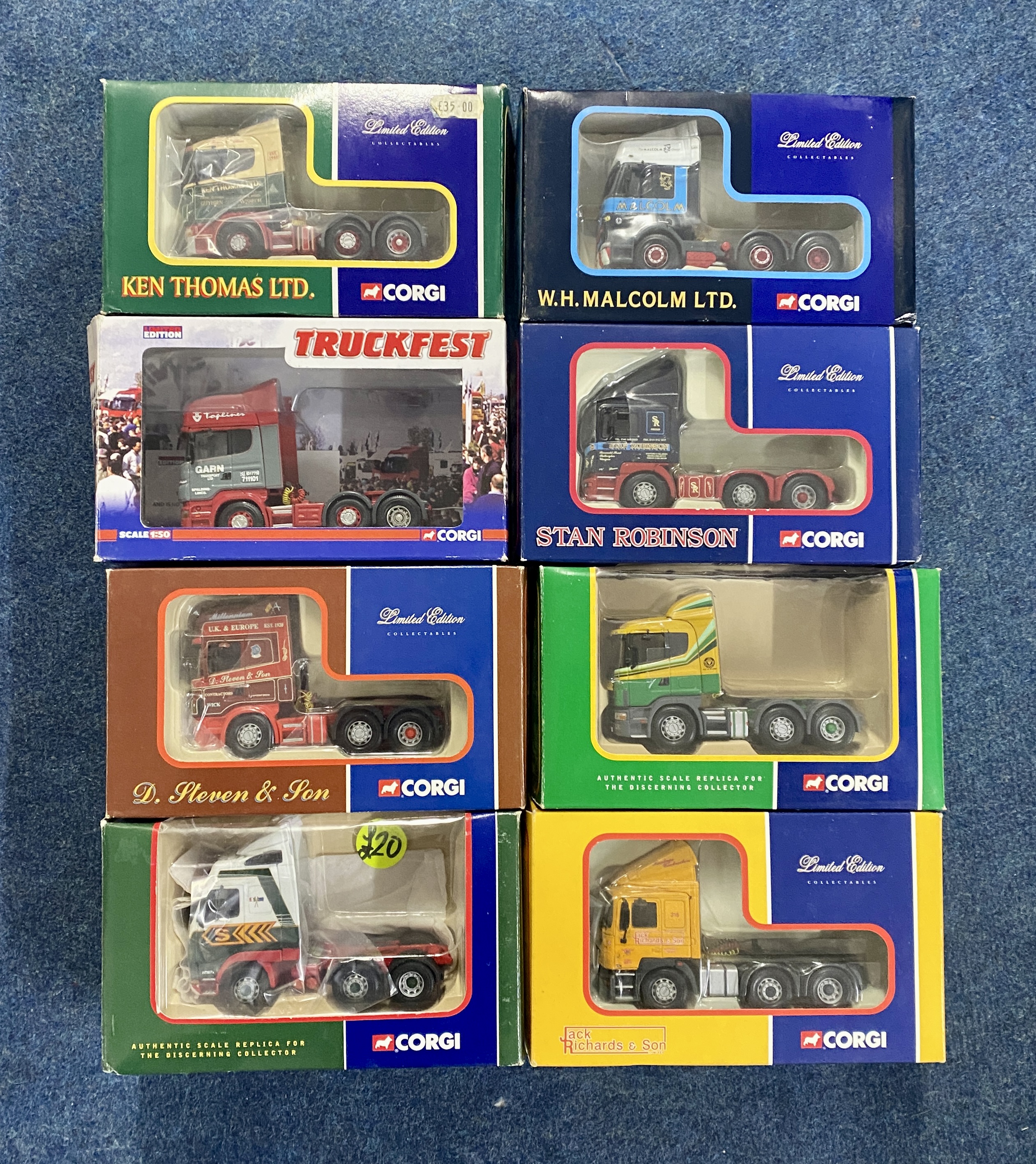 Large collection of 27 haulage trucks, boxed, to include: Corgi Limited edition scale 1:50 CC12421 - Bild 2 aus 4