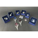 Swarovski Crystal Glass, a mixed collection including Tulips, Crystal Memories - Present, Betty