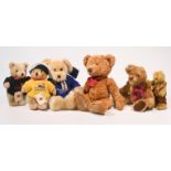 A large collection of teddy bears including Merry Thought, Deans etc.