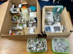 A large collection historical models, figurines and parts, unpainted, makes by War Lord Games, Perry