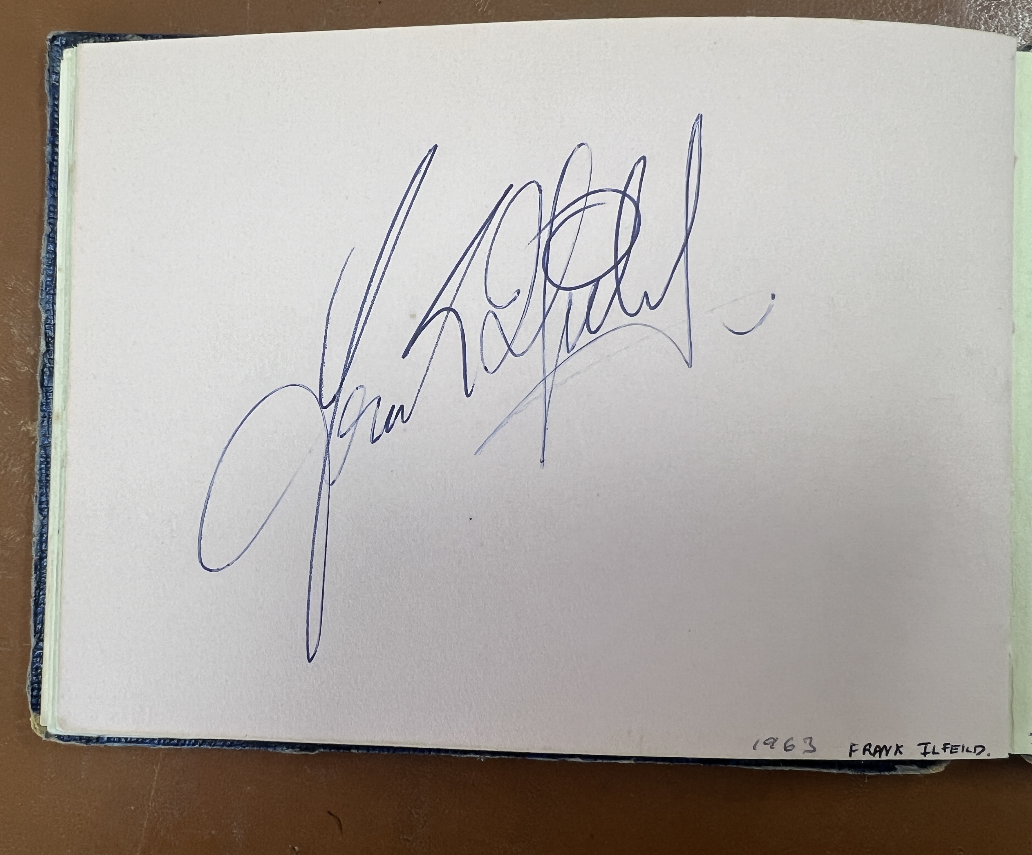 A 1960's autograph album containing autographs of various celebrities including Cliff Richard - Image 37 of 37