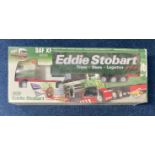 Large Eddie Stobart radio controlled 1:18 radio controlled scale model, boxed, Box states ‘DAF XF