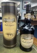 A single bottle, The Glenturret original malt liqueur, boxed