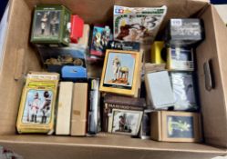 A collection of military miniatures and figurines, makes By Marengo, Andred Miniatures, Pegaso
