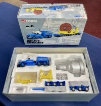 Corgi Heavy Haulage Limited Edition Collectables. 1:50 scale diecast model trailer and cold cast