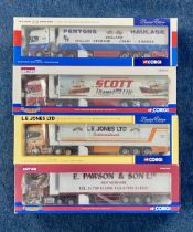 Collection of 21 Corgi model haulage trucks, boxed. Including limited editions. Scale 1:50, CS Ellis