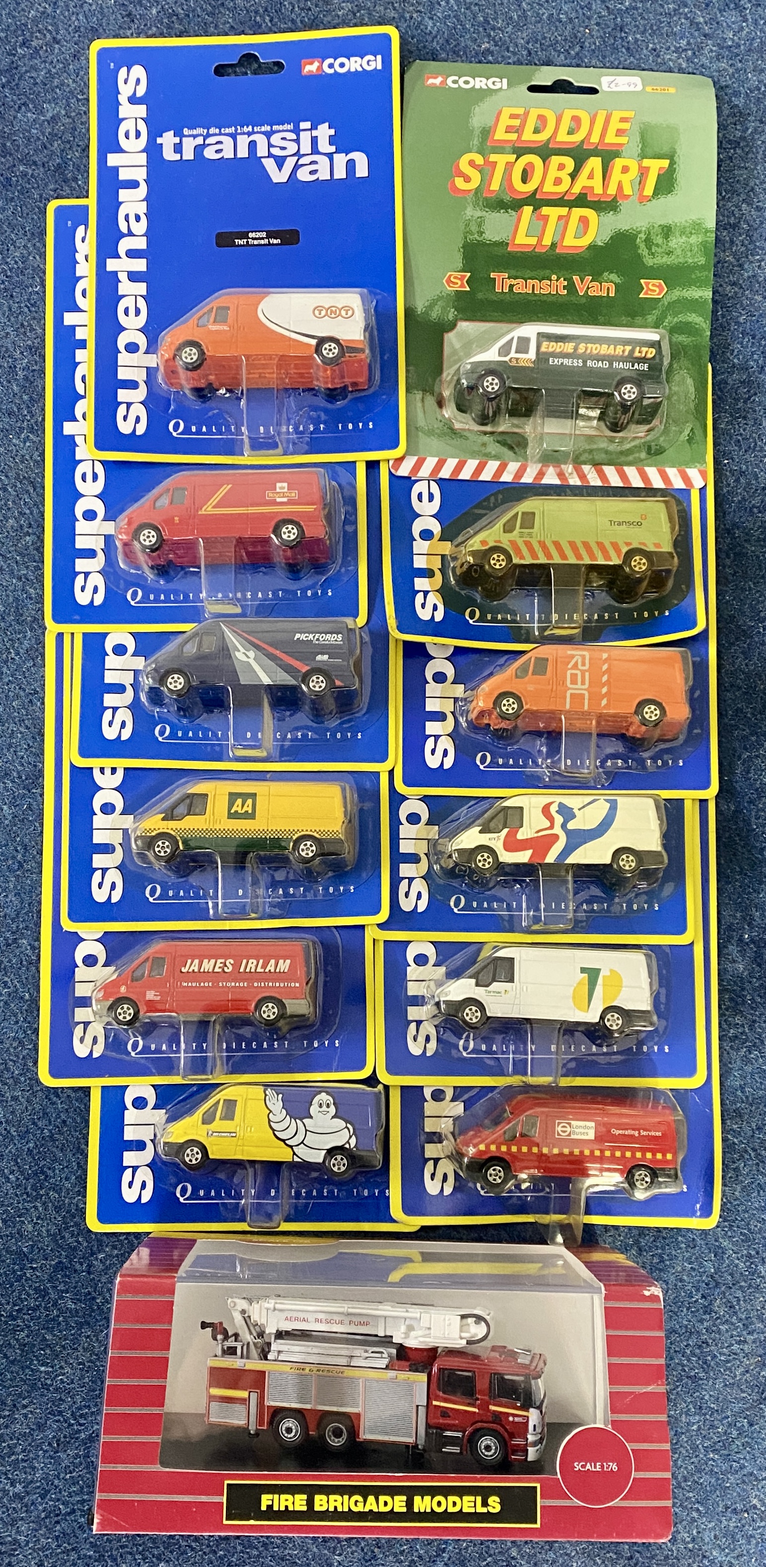 Collection of haulage trucks, boxed. 19 items, to include Corgi Superhaulers 1:64 scale models,