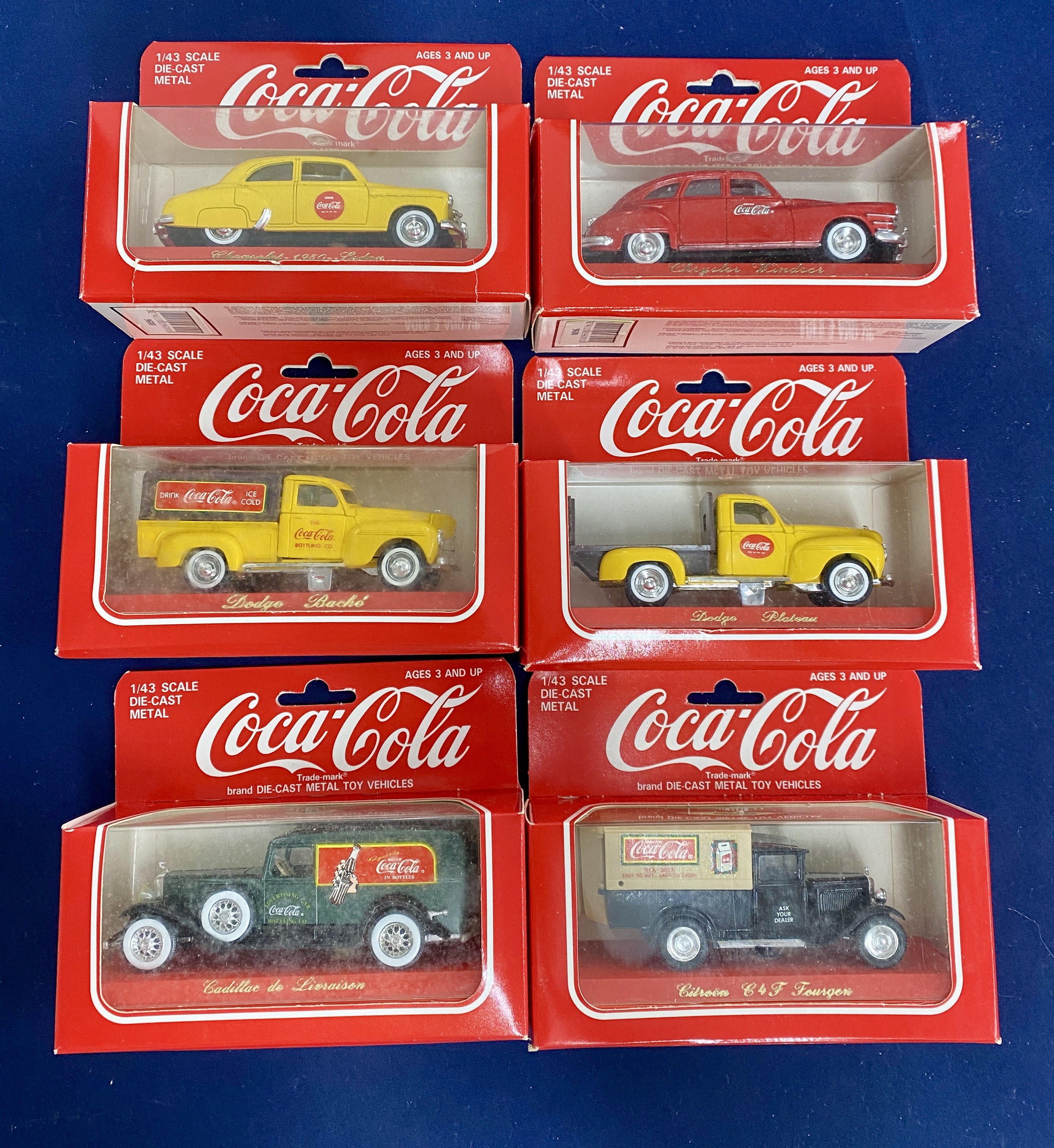 A collection of various items. Scalextric T45 Team Roadtrain Leyland Trucks, six Coco-Cola die- - Image 2 of 2