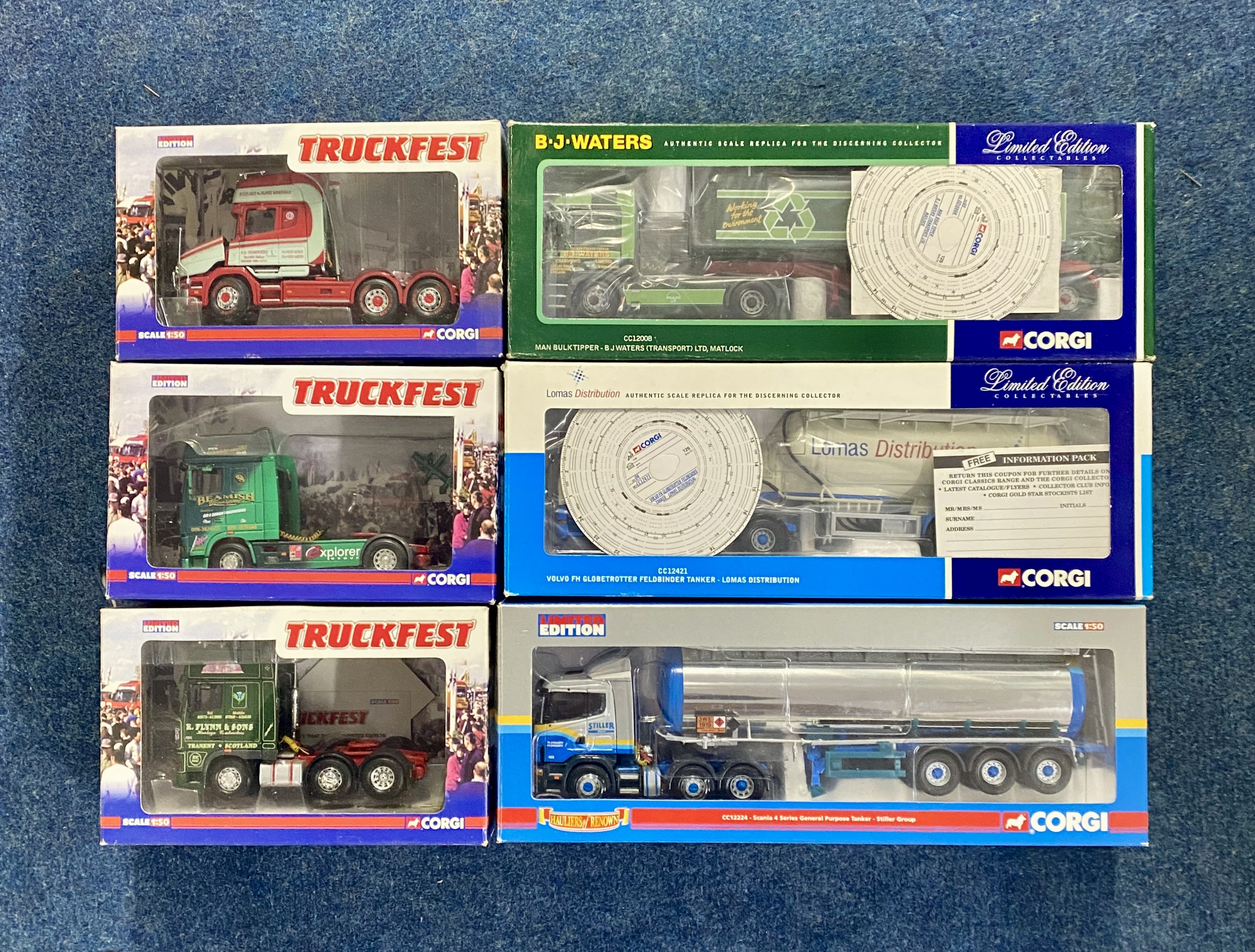 Large collection of 27 haulage trucks, boxed, to include: Corgi Limited edition scale 1:50 CC12421 - Bild 4 aus 4