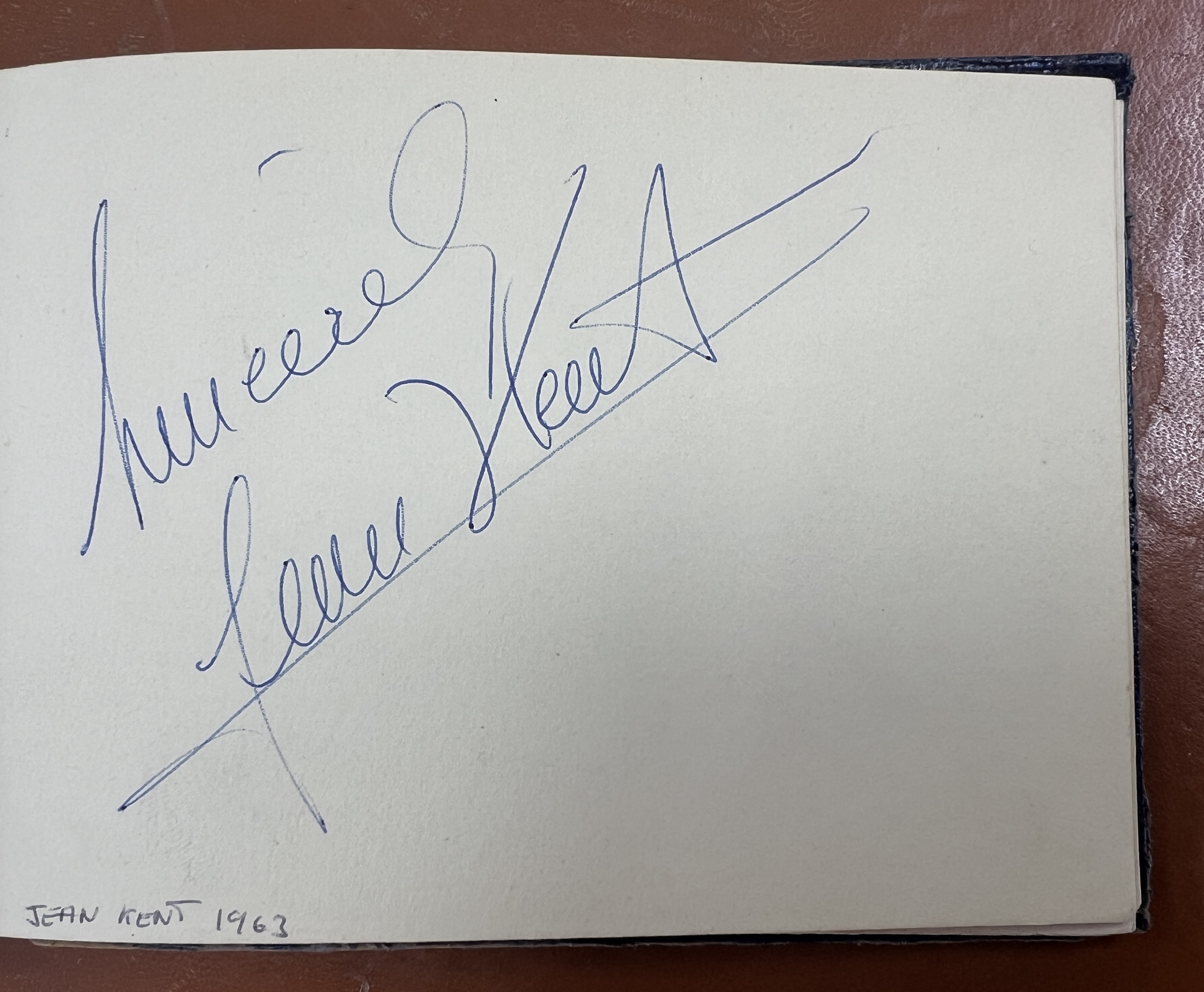 A 1960's autograph album containing autographs of various celebrities including Cliff Richard - Image 33 of 37