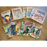 Collection of 43 Comics, Including five DC comics: The Atom, Anthro, The Flash, The House of