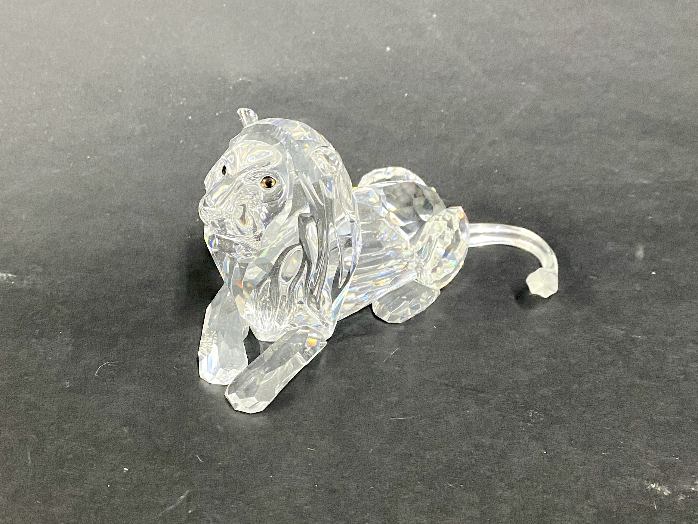 Swarovski Crystal Glass, 'Annual Edition 1995 "Inspiration Africa- The Lion"', boxed.