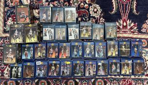 A collection of Pegaso Models and Romeon Models collectable figurines, to include 'Trumpet Major 2nd