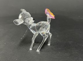Swarovski Crystal Glass, 'Bambi', boxed.