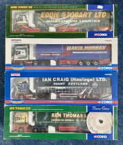 A large collection of 22 boxed model haulage trucks. 1:50 scale. Limited edition collectables, to