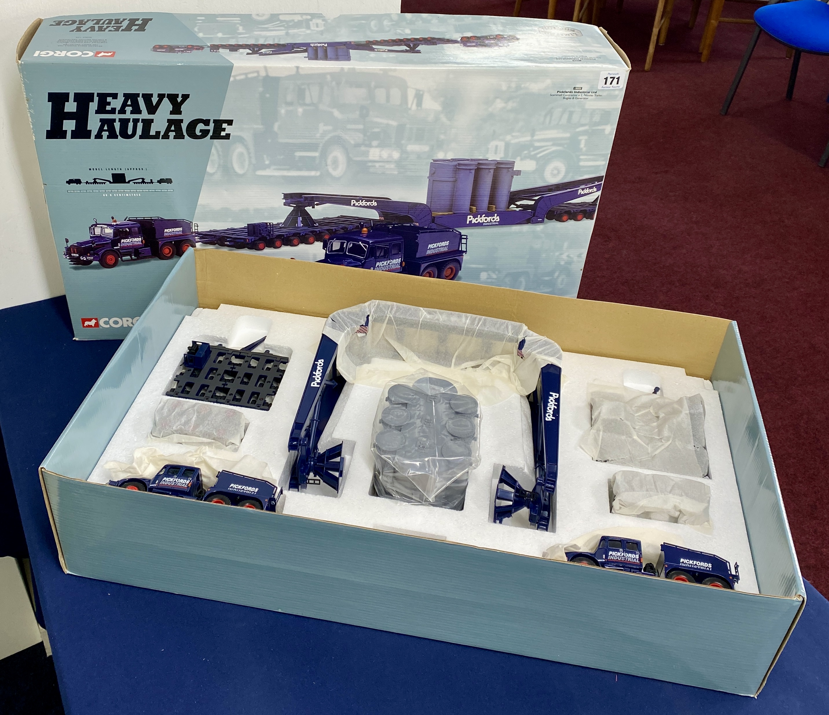 Corgi Classics Heavy Haulage Limited Edition Collectables. 1:50 scale diecast models, trailers