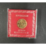 A Queen Elizabeth II 1981 full gold sovereign.