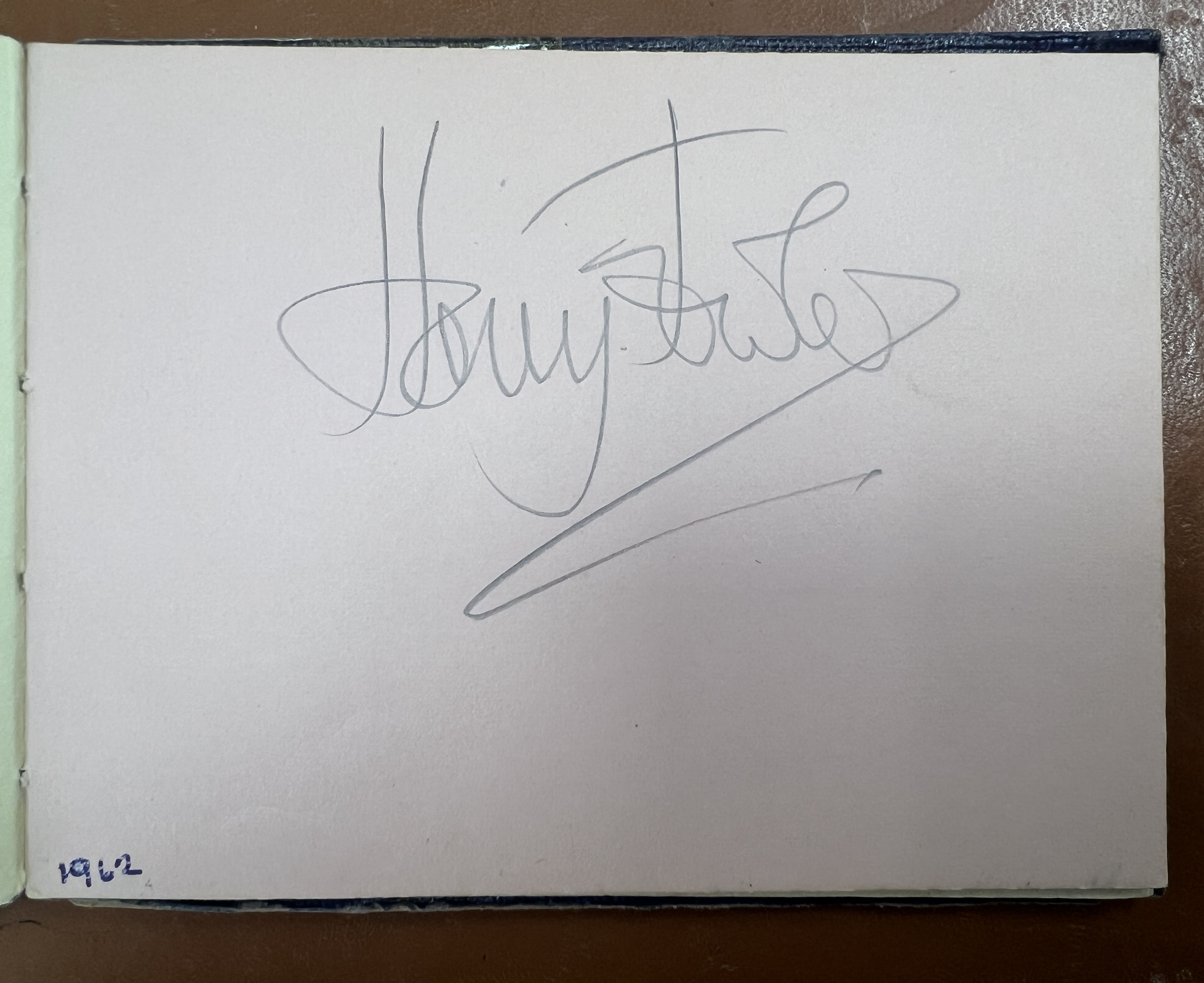 A 1960's autograph album containing autographs of various celebrities including Cliff Richard, - Image 20 of 37