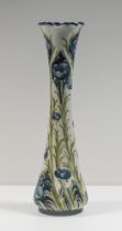 William Moorcroft, Macintyre poppy vase circa 1903, height 31cm.