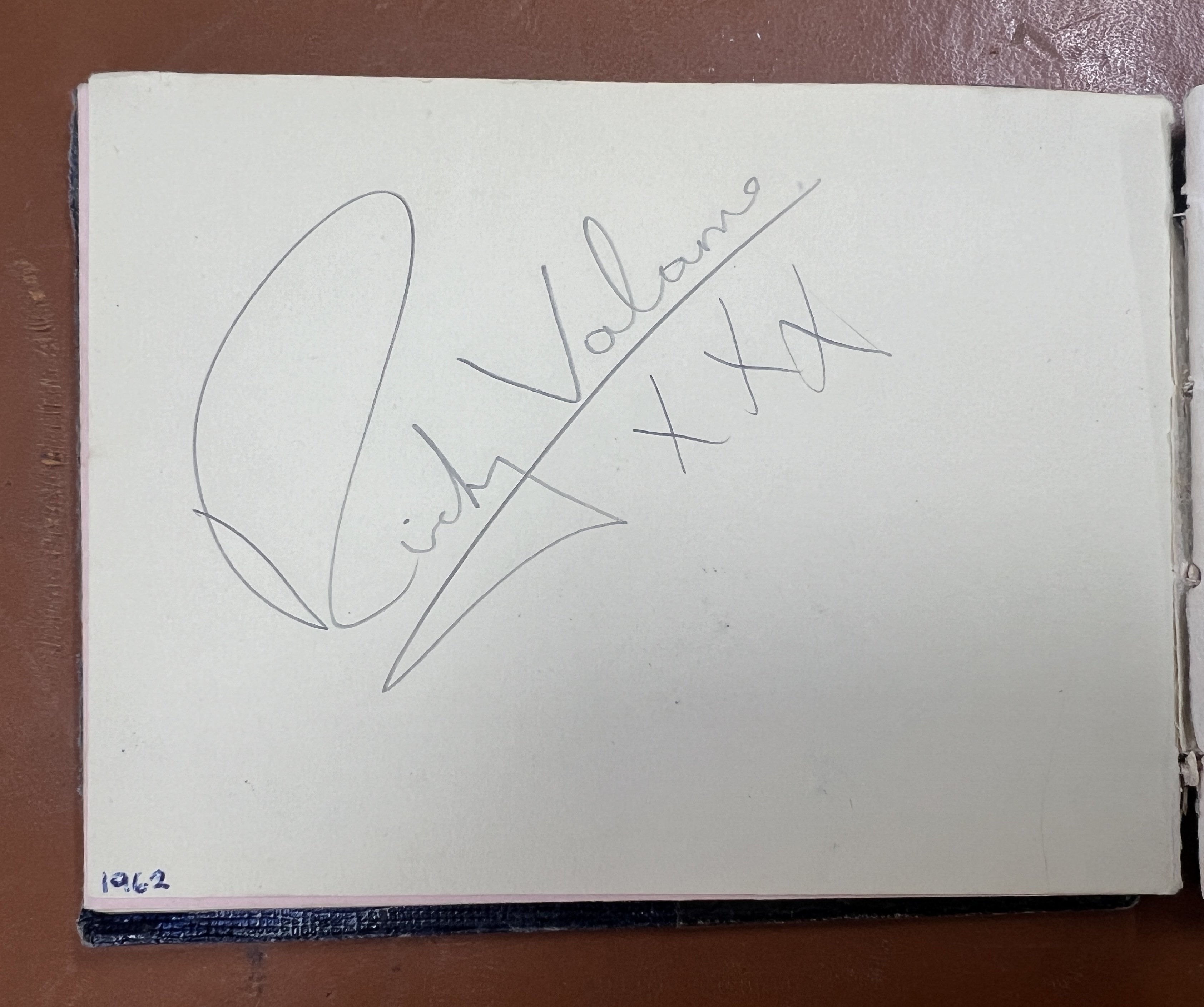 A 1960's autograph album containing autographs of various celebrities including Cliff Richard, - Image 18 of 37